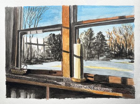 Paper Towel In Winter