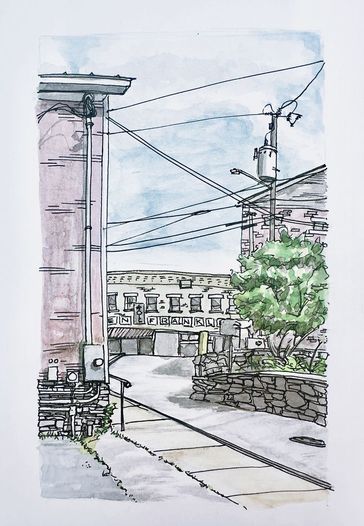 plein air middlebury ben franklin