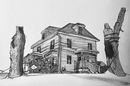 Stubby Trees House 2 16 25