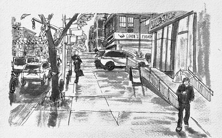 Nyc Spring Rain