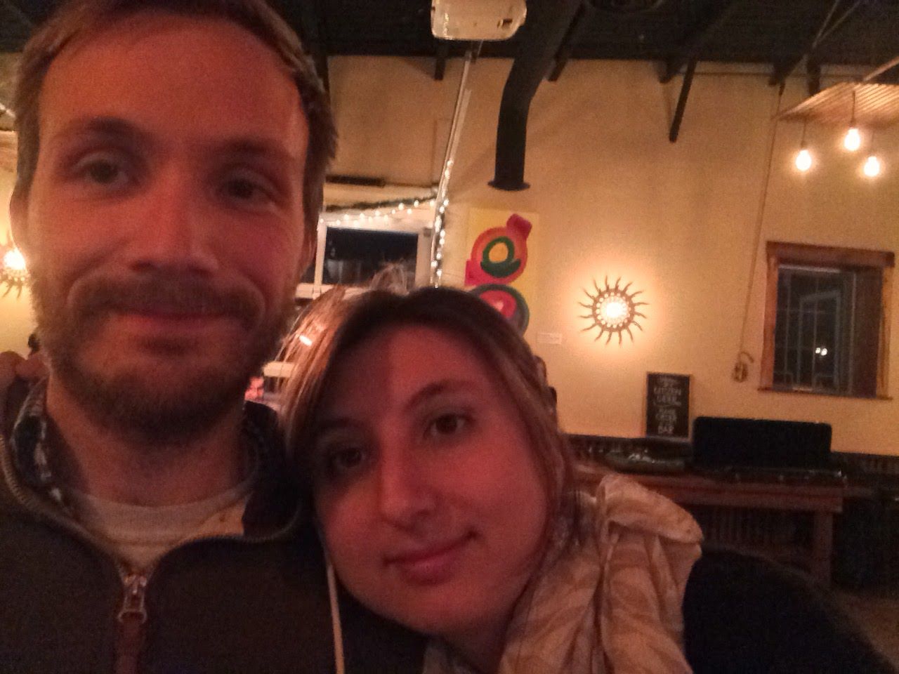Couple in venue