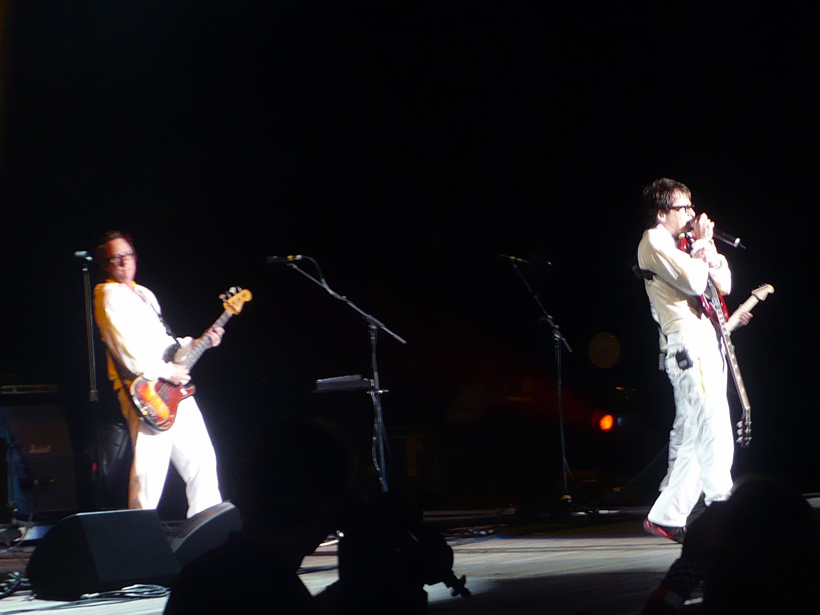 Weezer on stage