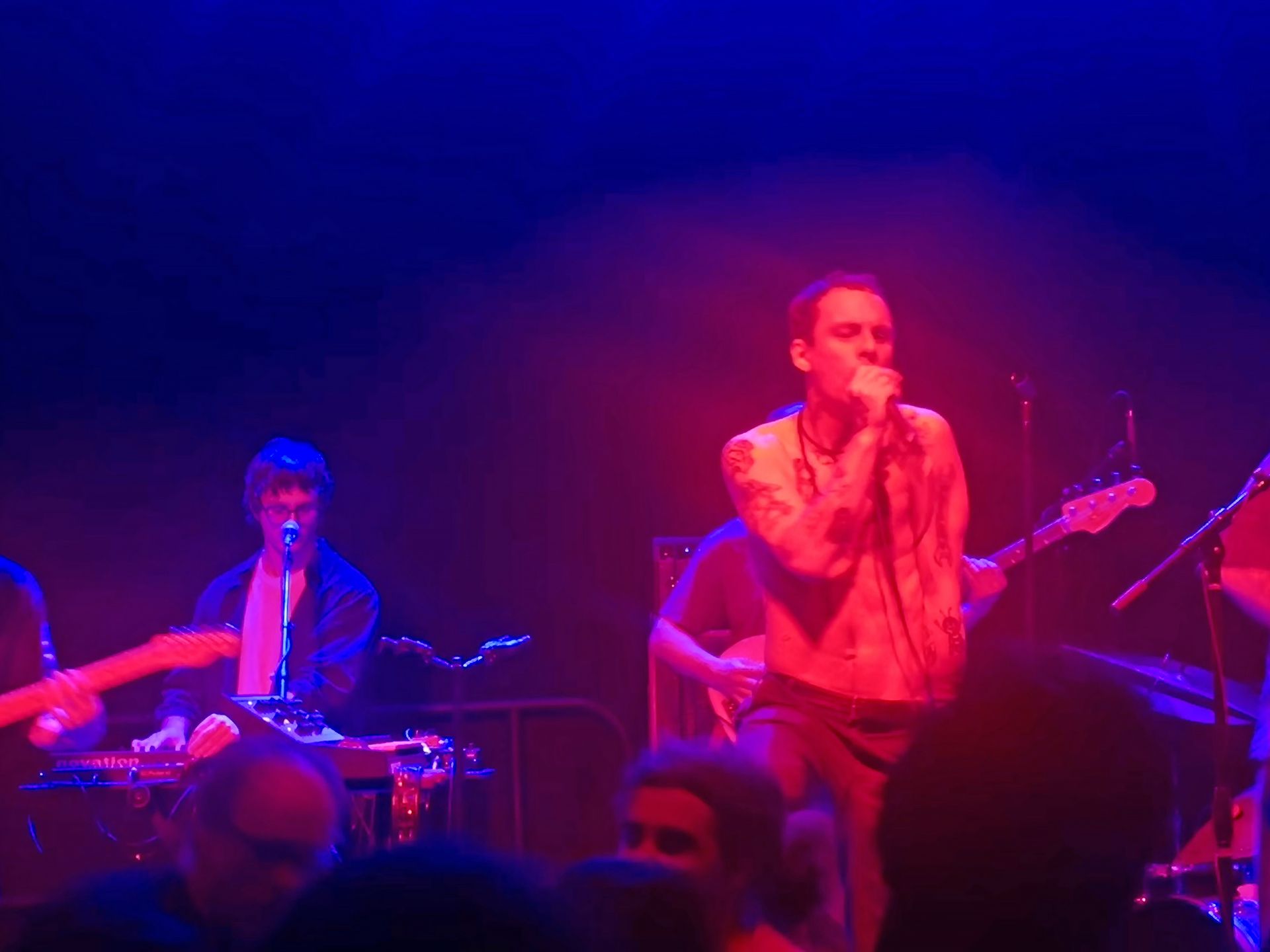 Xenia Rubinos on stage at Arts Riot