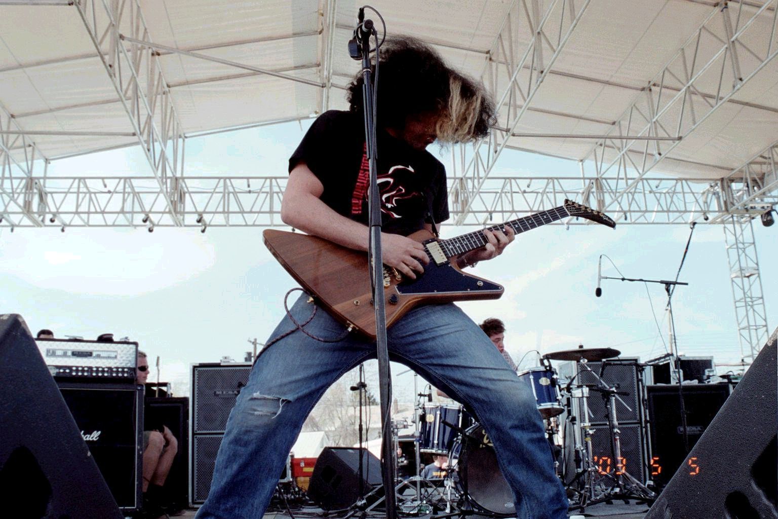 Claudio Sanchez of Coheed and Cambria at Parkfest