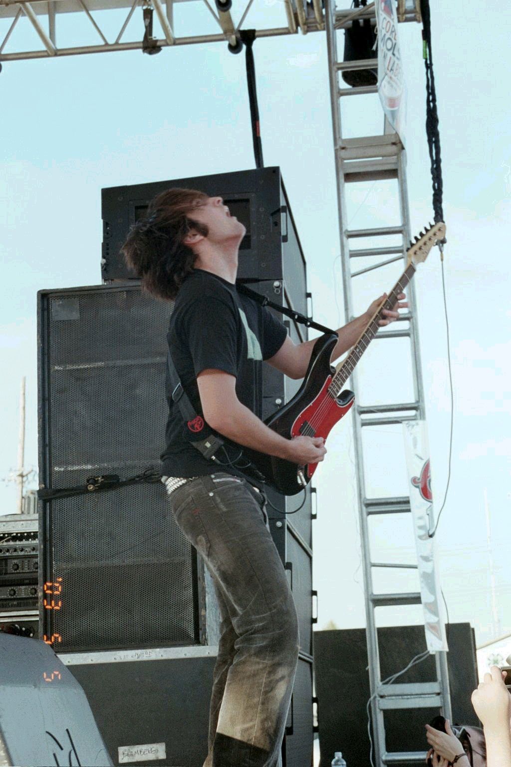 Finch performing live