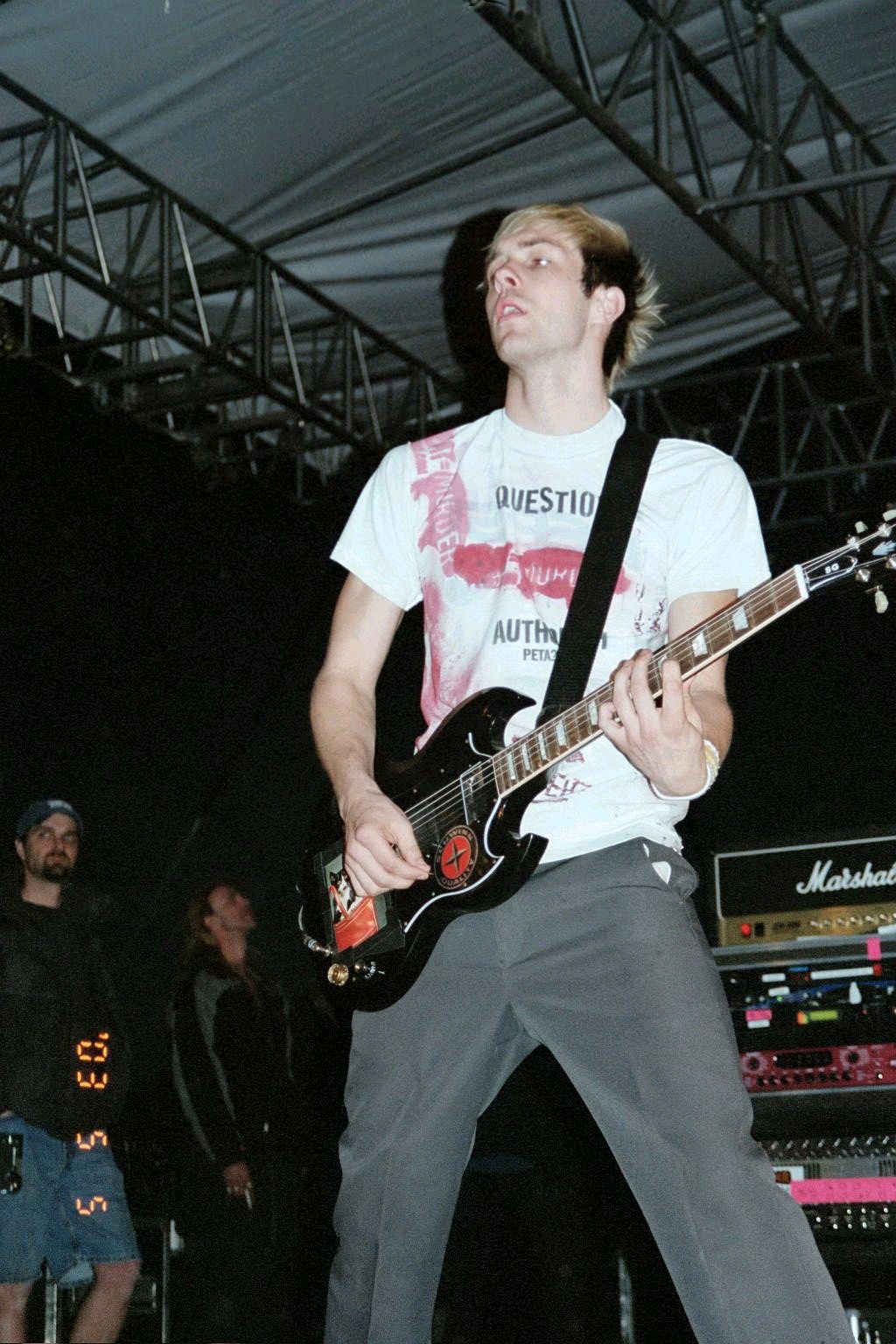 The Used on stage