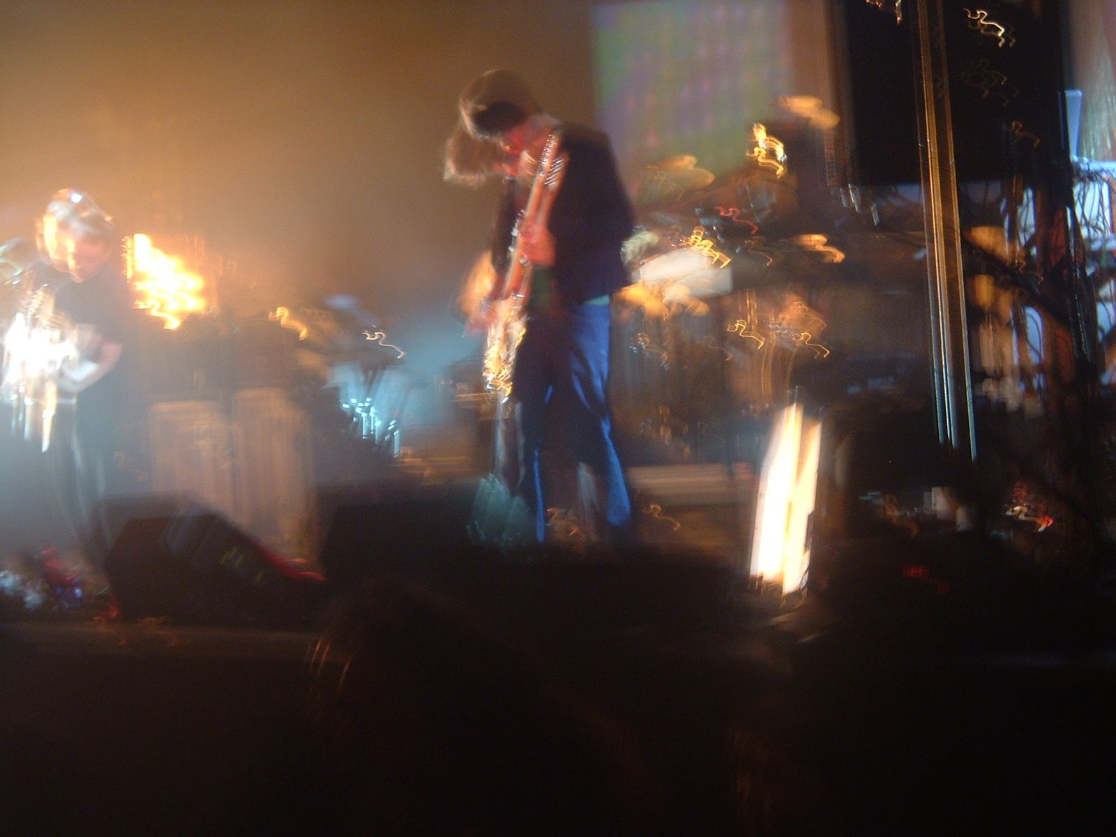 Radiohead performing at the Tweeter Center, Mansfield