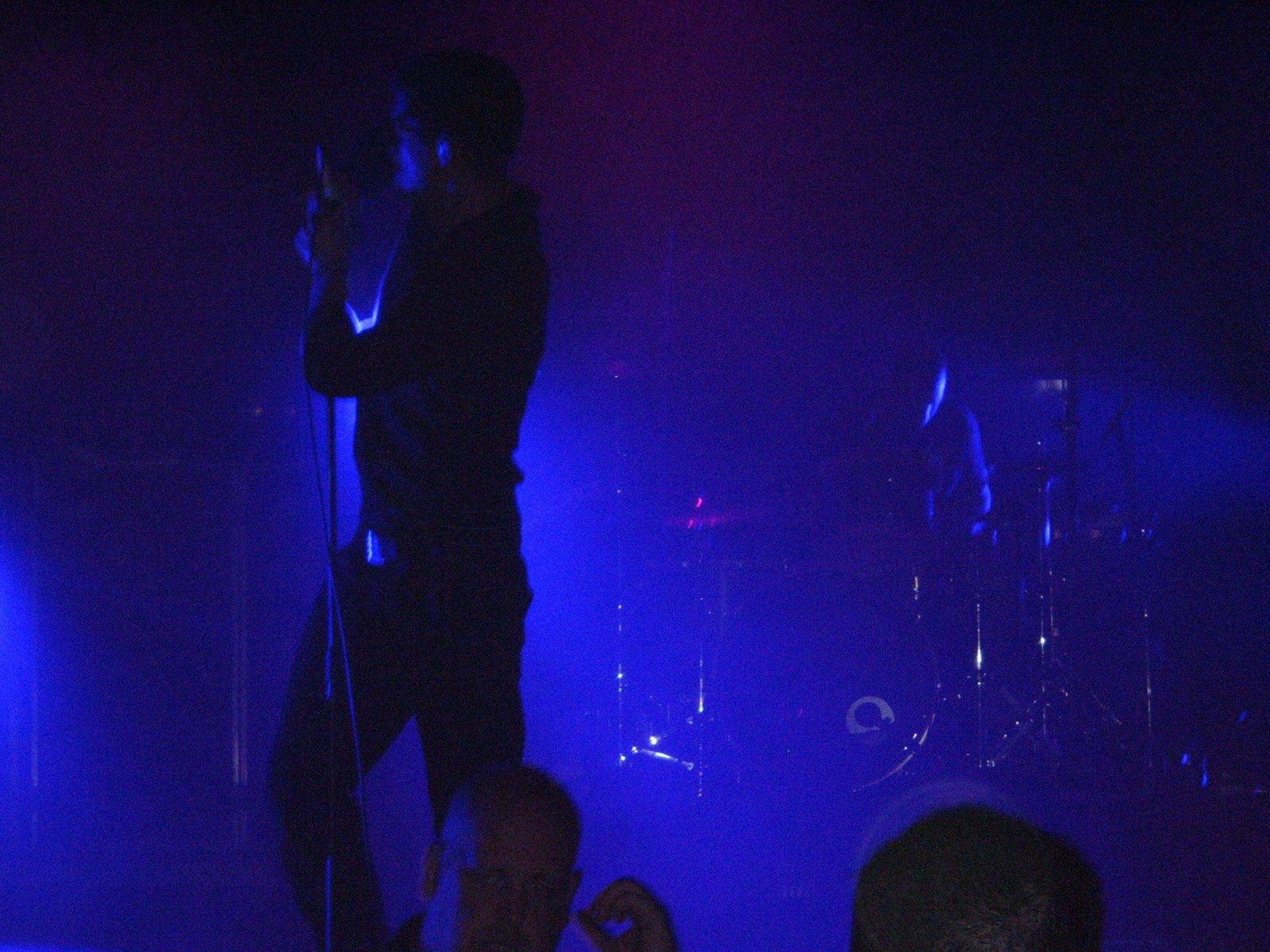 Adam Lazzara mid-performance
