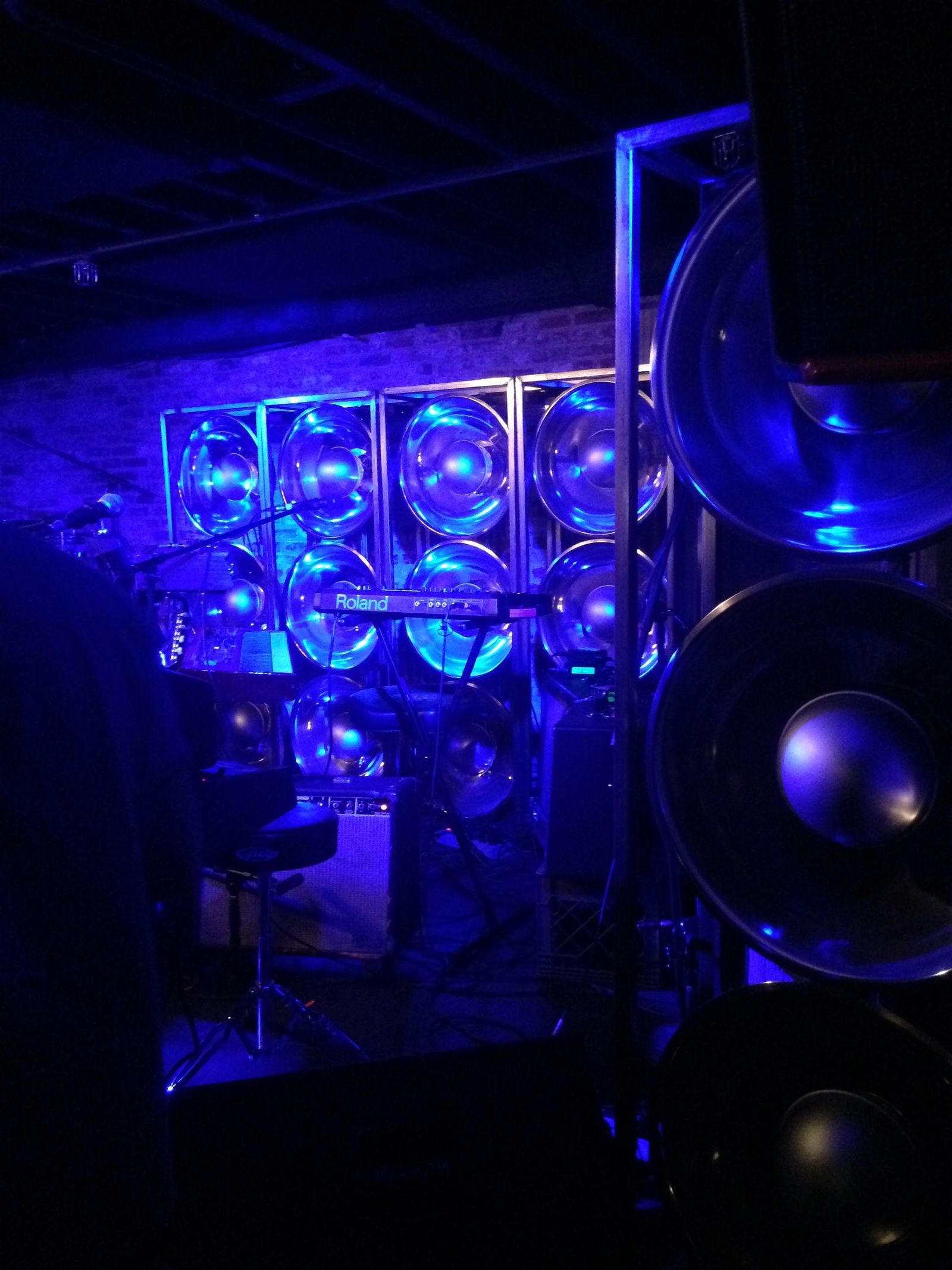 Unknown Mortal Orchestra at Signal Kitchen backdrop
